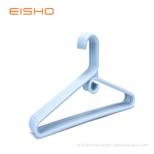 EISHO Plastic Classic Tubular Hangers Blue